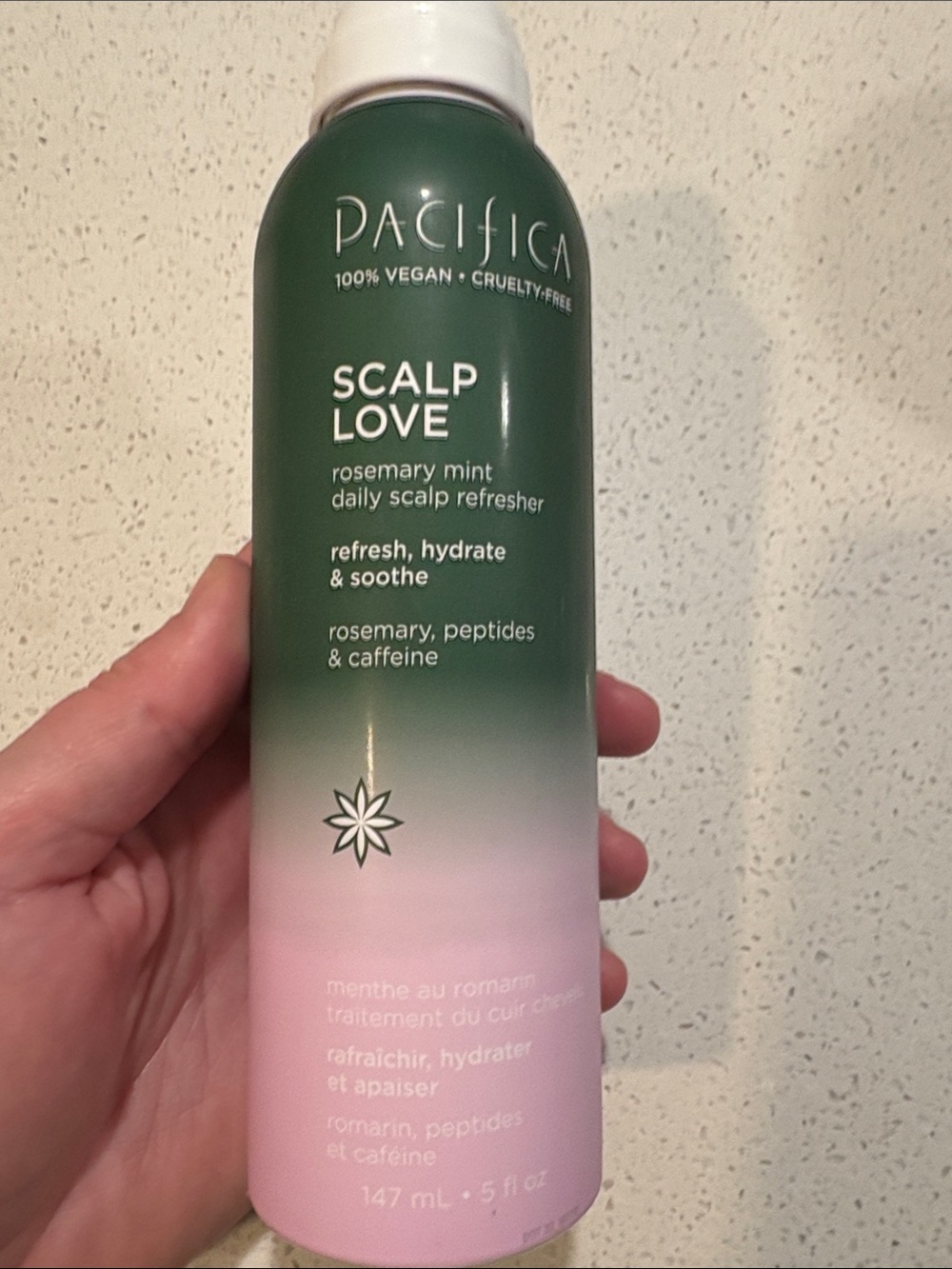 Pacifica Scalp Love Rosemary Mint Daily Scalp Refresher - Green & Pink